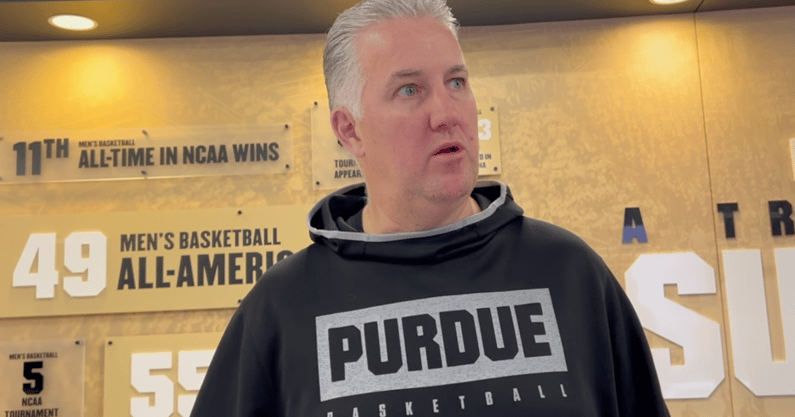 Purdue coach Matt Painter